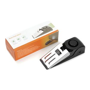 Klin pod drzwi z alarmem - 120 dB, 3 poziomy czułości, bez wiercenia | SECUSTOP